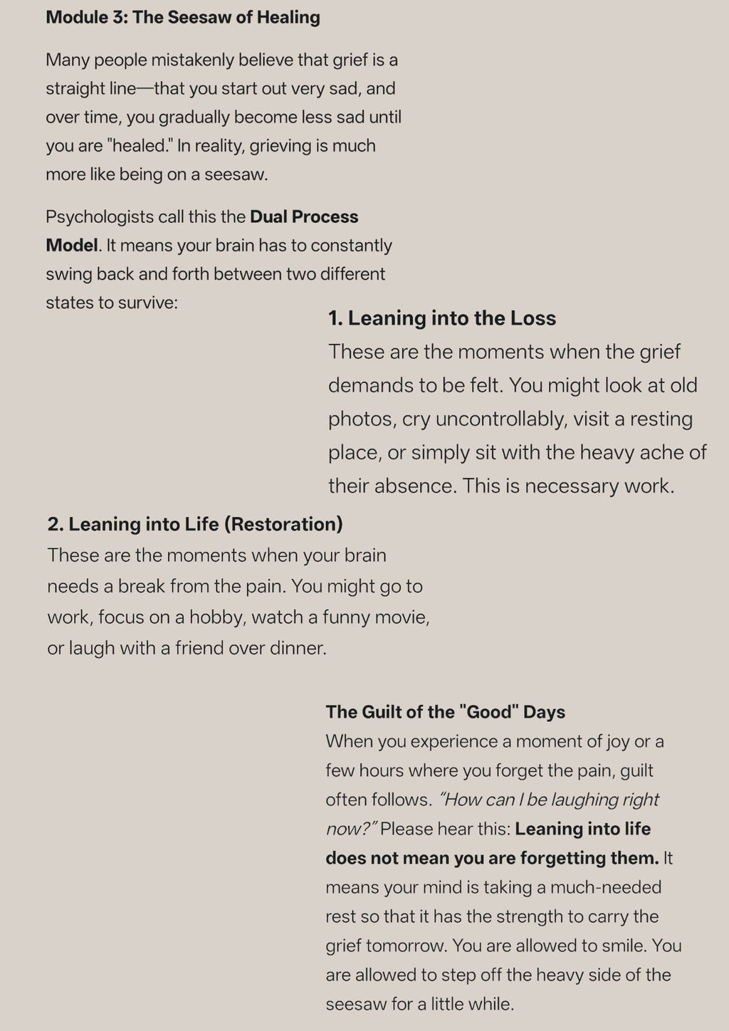 Trust the Path: Grief Workbook