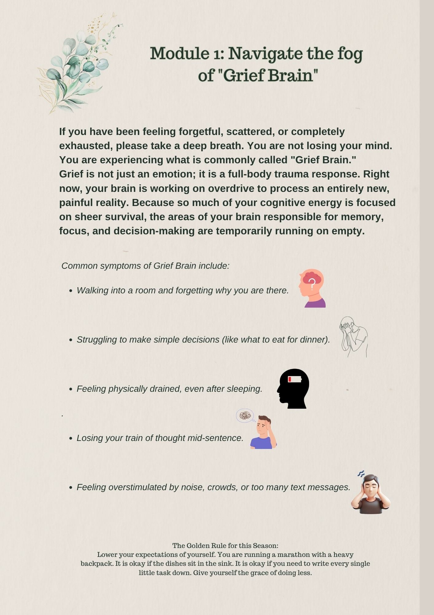 Trust the Path: Grief Workbook