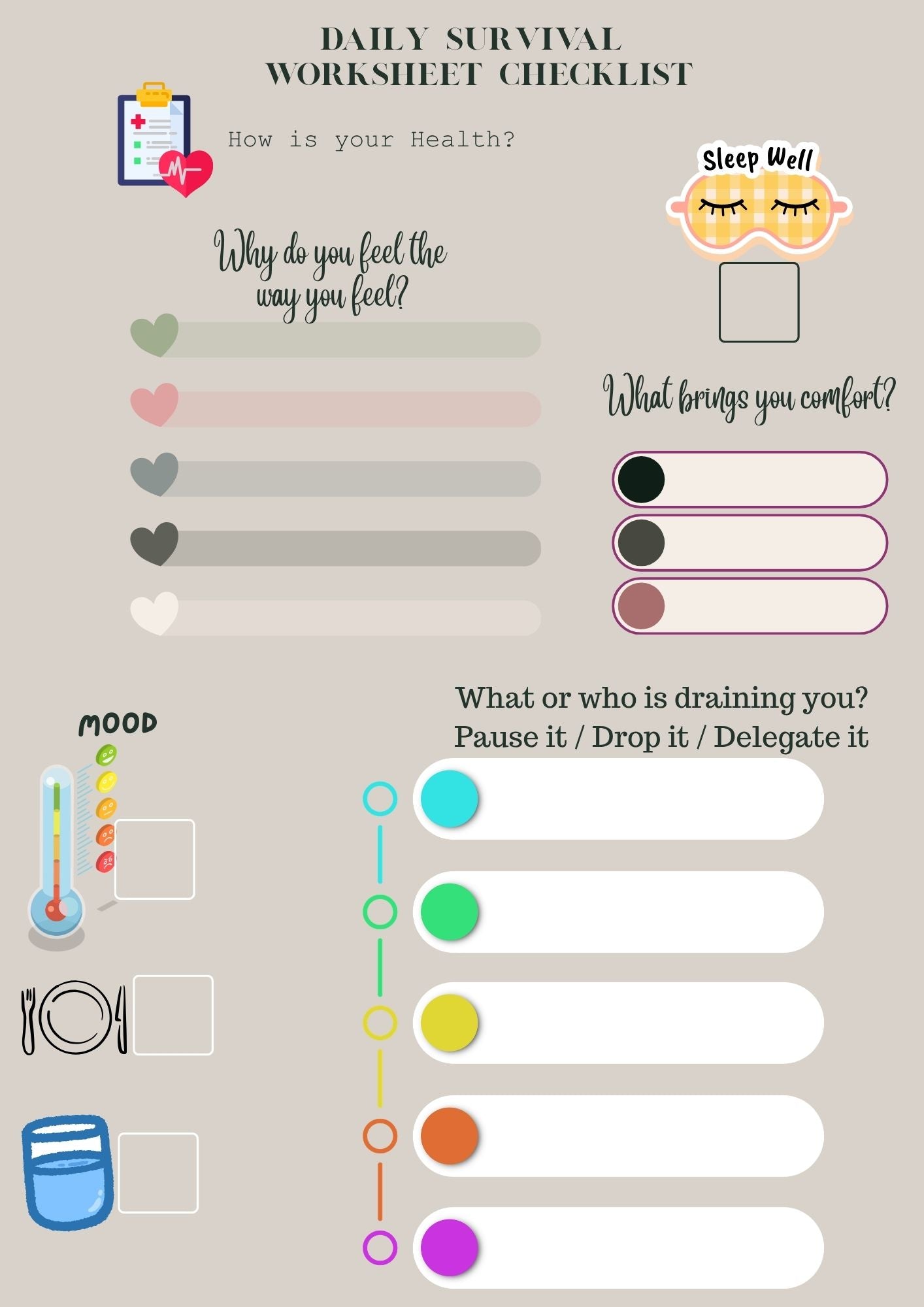 Trust the Path: Grief Workbook